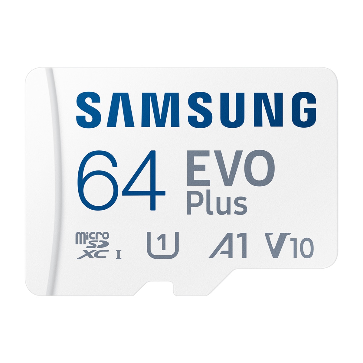 Tarjeta de memoria microSDXC Samsung EVO Plus 64GB Blanco-1