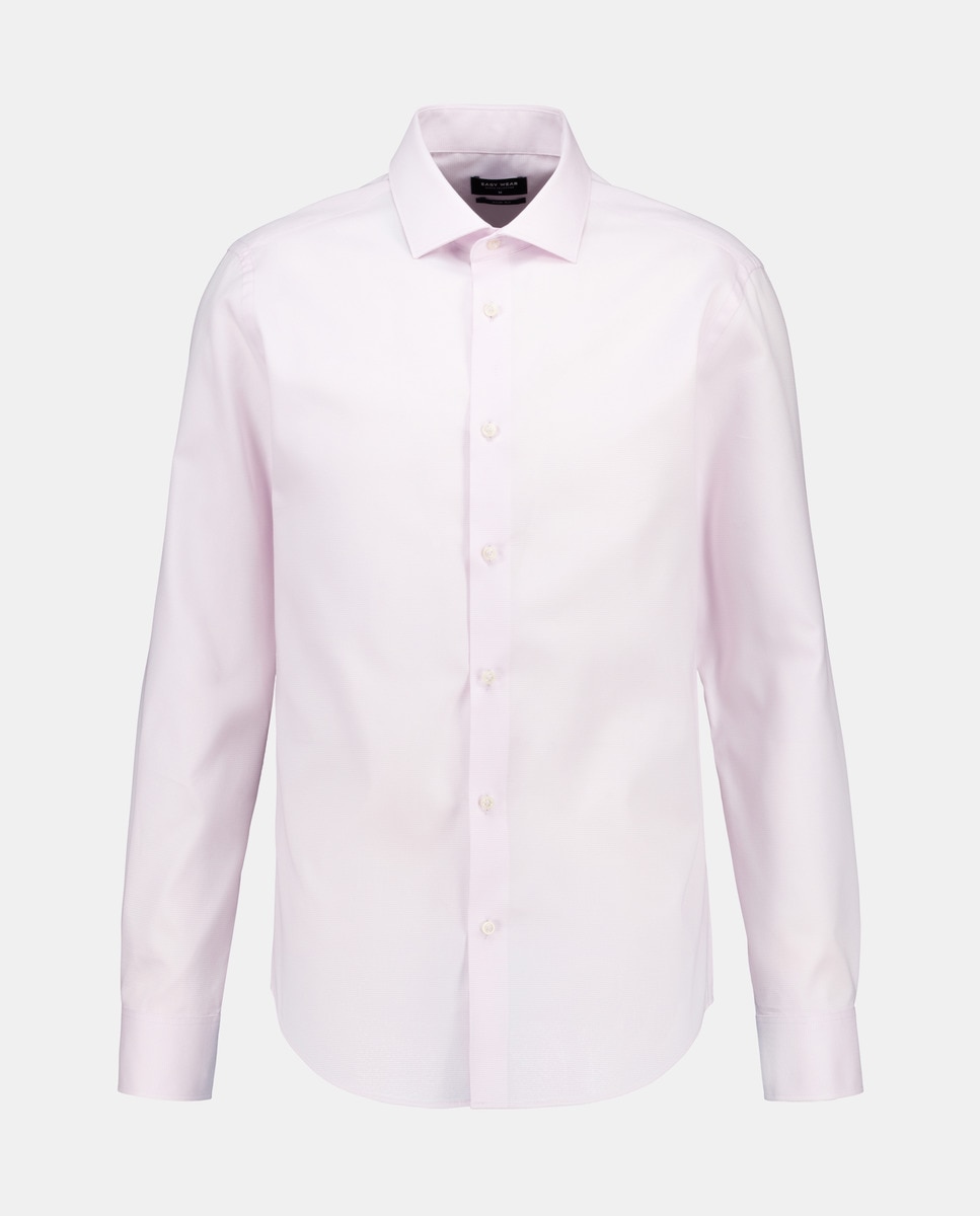 Camisa Formal com Estrutura Coolmax Rosa-4