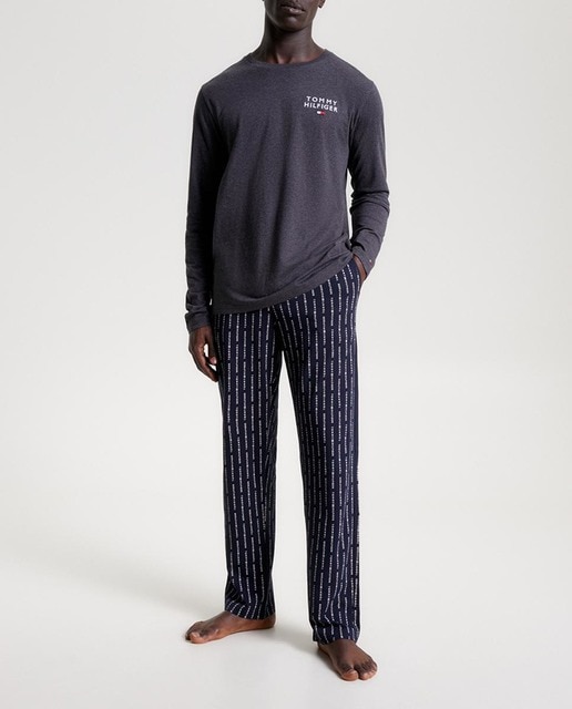 Imagen 0 de Pijama de hombre largo punto