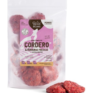 Alimento para Cão Cordeiro e Verduras embalagem 2,5 kg - Wild Balance