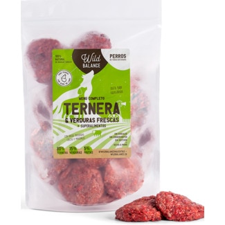 Alimento para Cão Vitela e Verduras embalagem 1 kg - Wild Balance