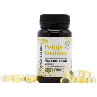Suplemento Perolas de Omega 3 frasco 42 ml - Wild Balance