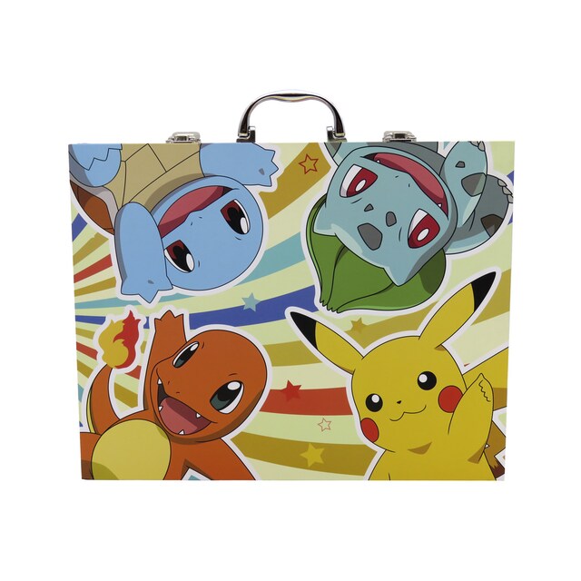 Imagen 0 de Maletin de dibujo 150 piezas Pokémon CyP Brands azul multicolor