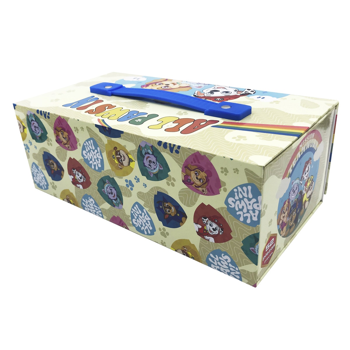 Mala de desenho da Patrulha Pata 52 peças CyP Brands azul multicor Azul / Multicolor-2