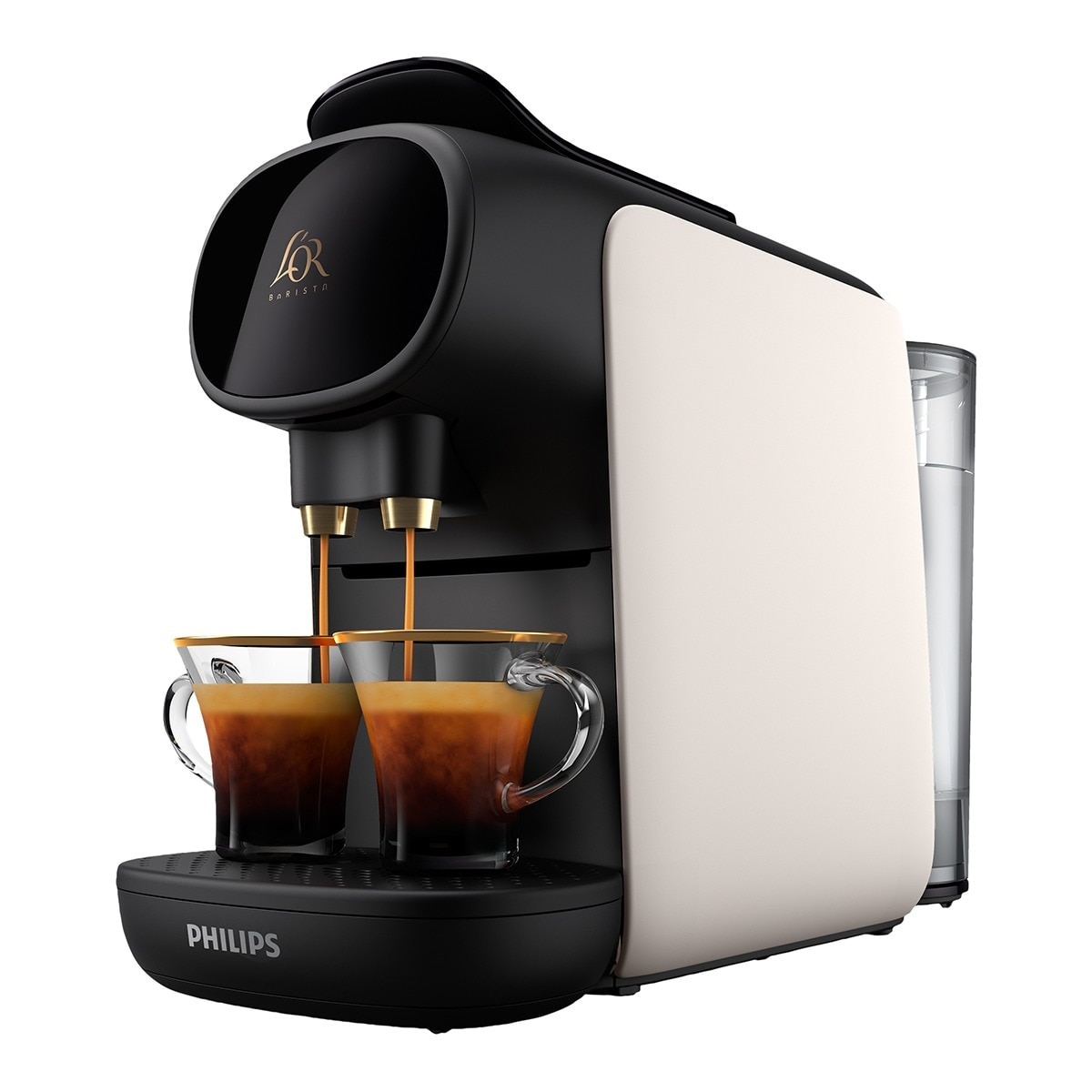Cafetera de capsulas automática Philips L'OR Barista Sublime LM9012/60 para cápsulas L'OR Blanco satinado-1