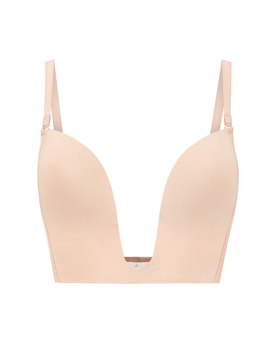 Soutien de Decote Profundo Ultra Plunge Bra Bege-4