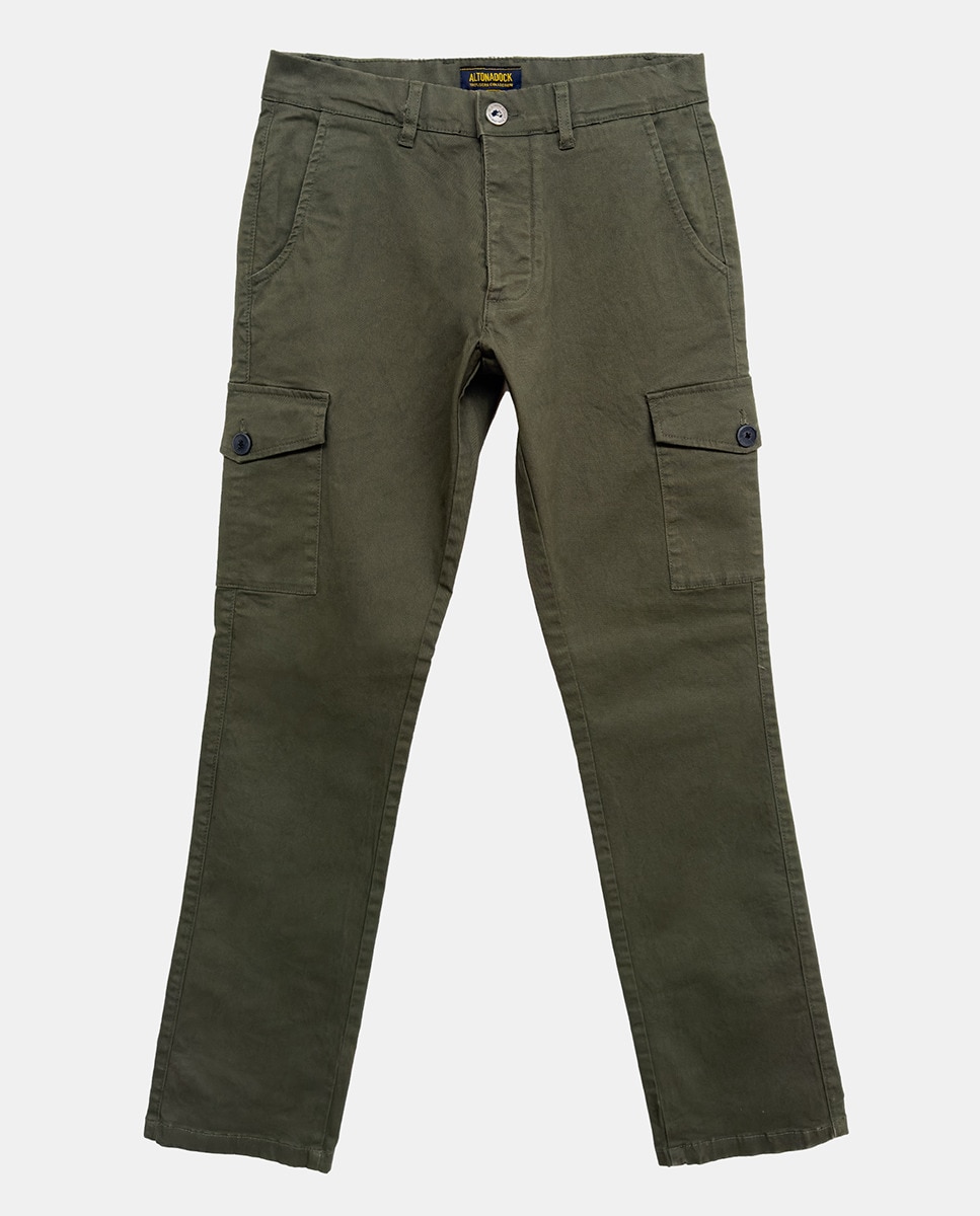 Imagem 0 de Calças Cargo com Bolsos Laterais