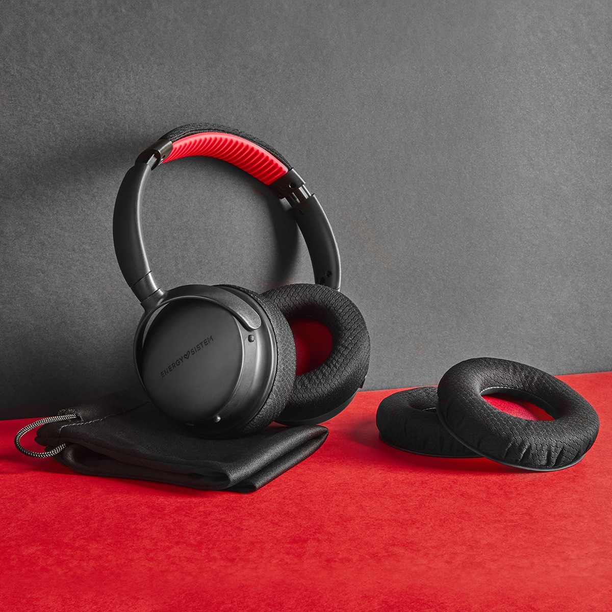 Auriculares de diadema Energy Sistem Power Sport, Bluetooth 5.3, Negro Negro-8