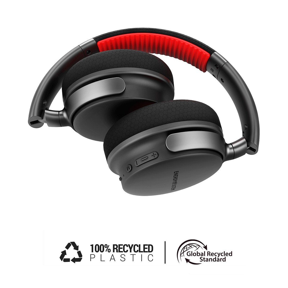 Auriculares de diadema Energy Sistem Power Sport, Bluetooth 5.3, Negro Negro-4