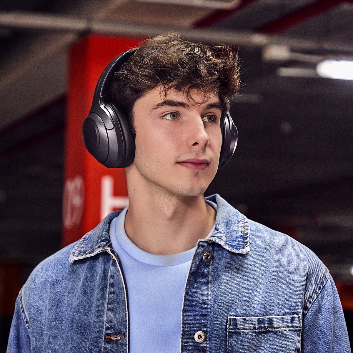 Auriculares de diadema Energy Sistem Harmony, ANC, Bluetooth 5.4 Negro-5