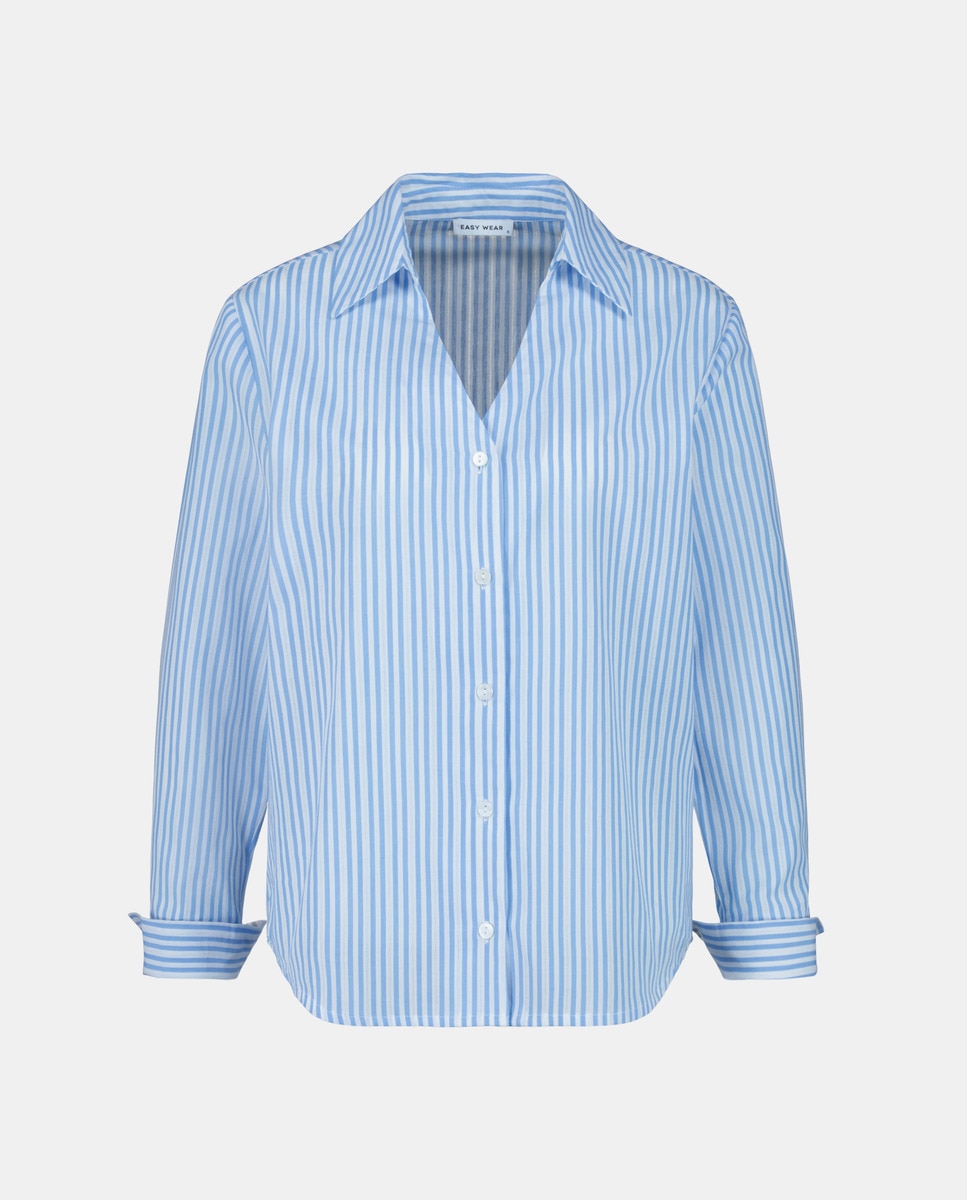 Camisa de Manga Comprida com Lace Branco-4