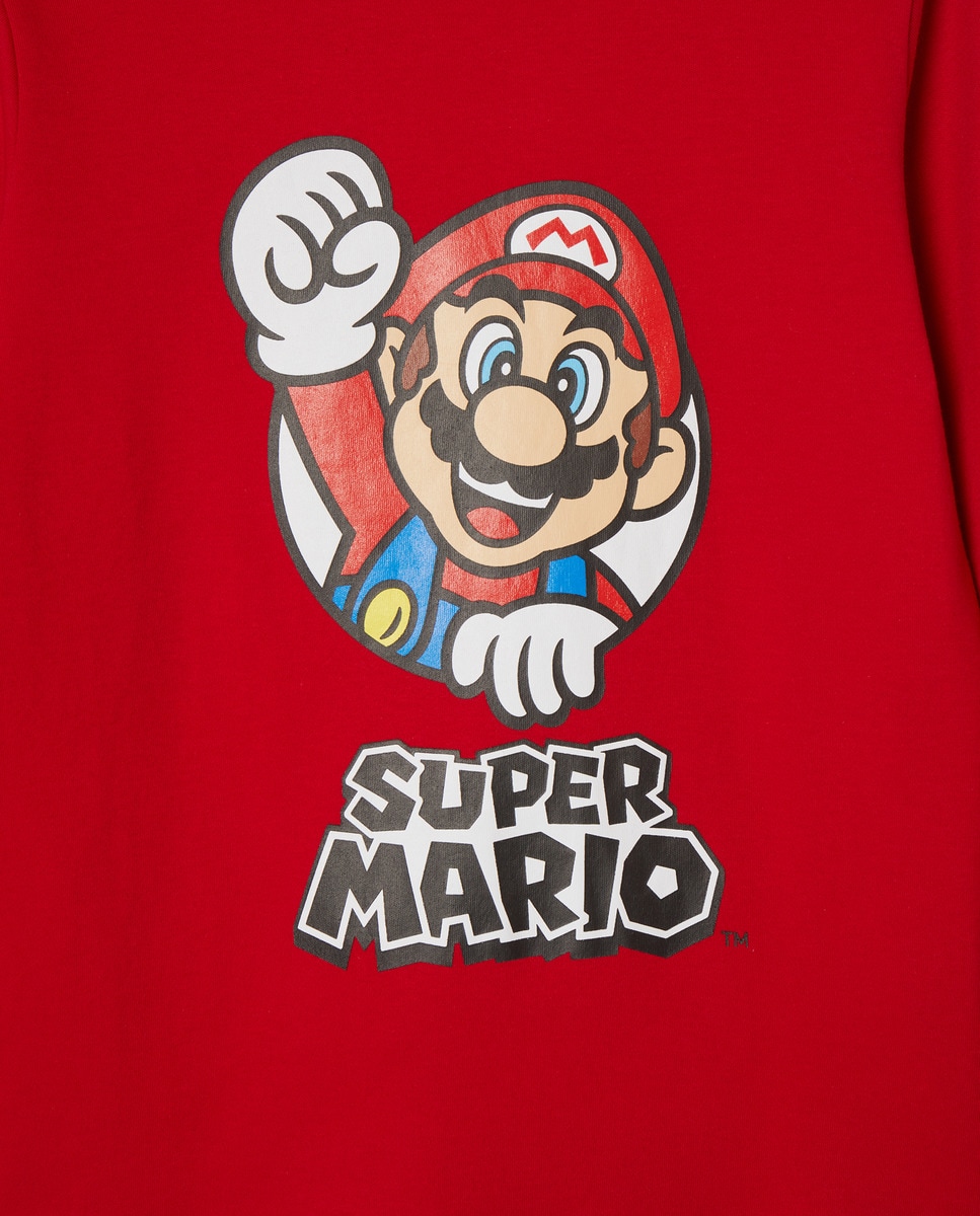 Pijama comprido Vermelho-4