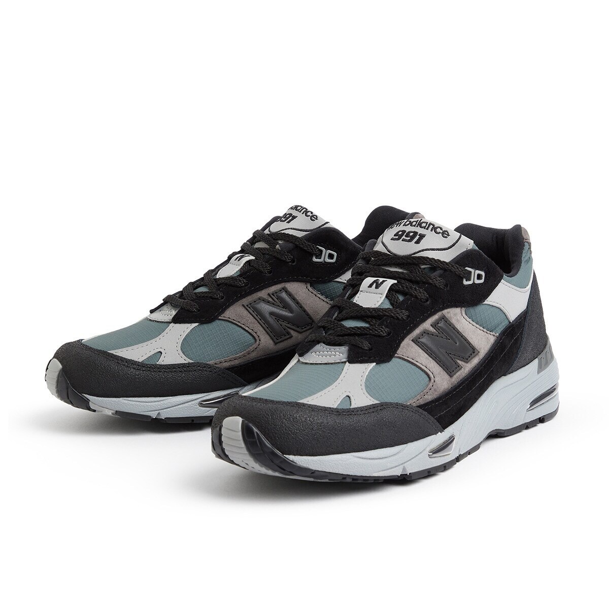 Sapatilhas Casual 991v1 Made in UK Preto-2