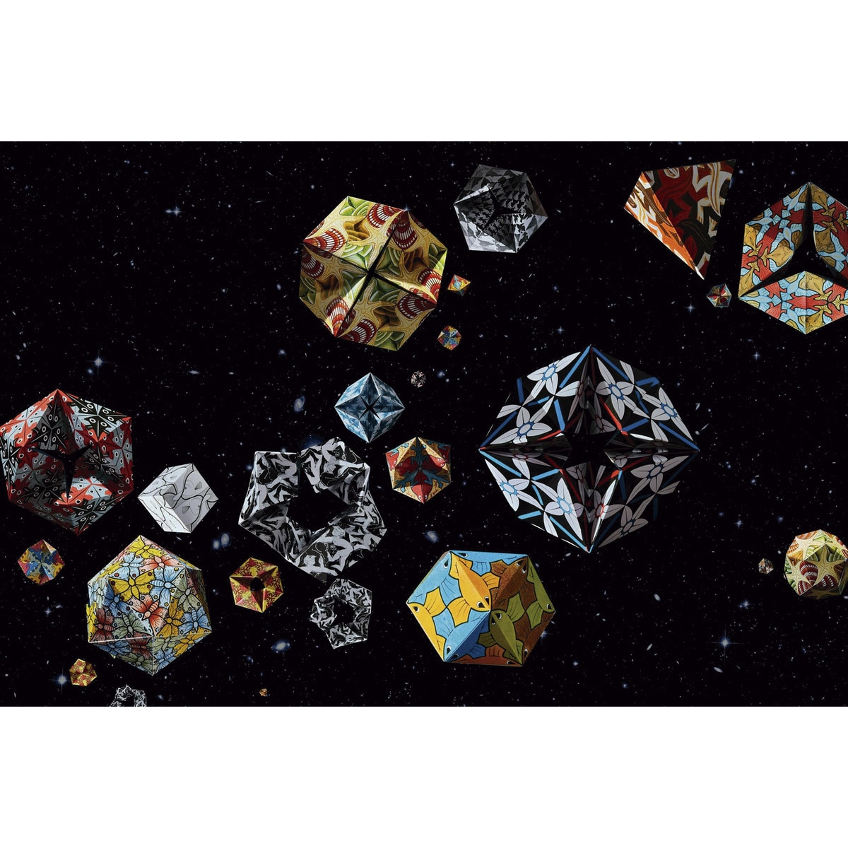M.C. Escher. Kaleidozyklen 10