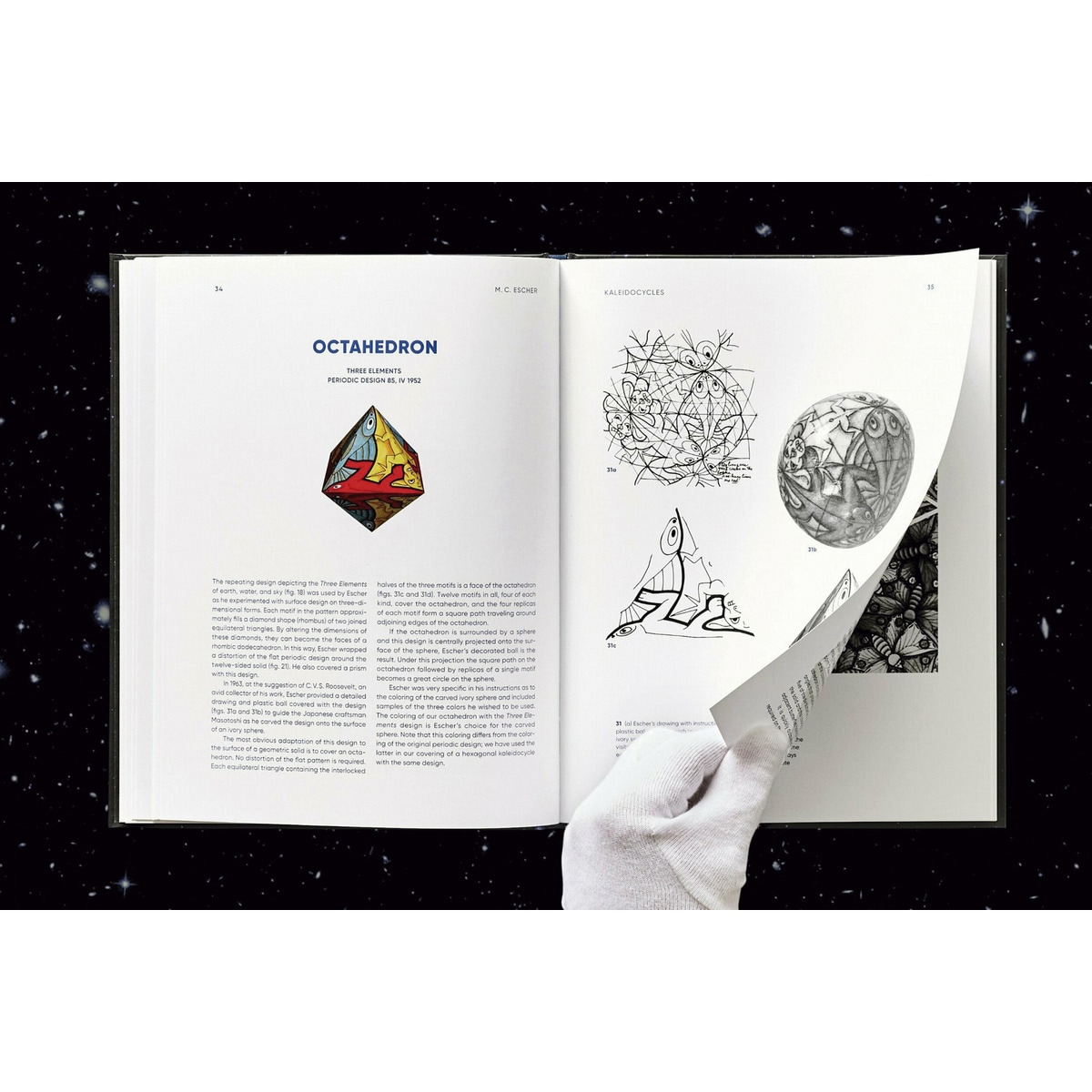 M.C. Escher. Kaleidozyklen 9