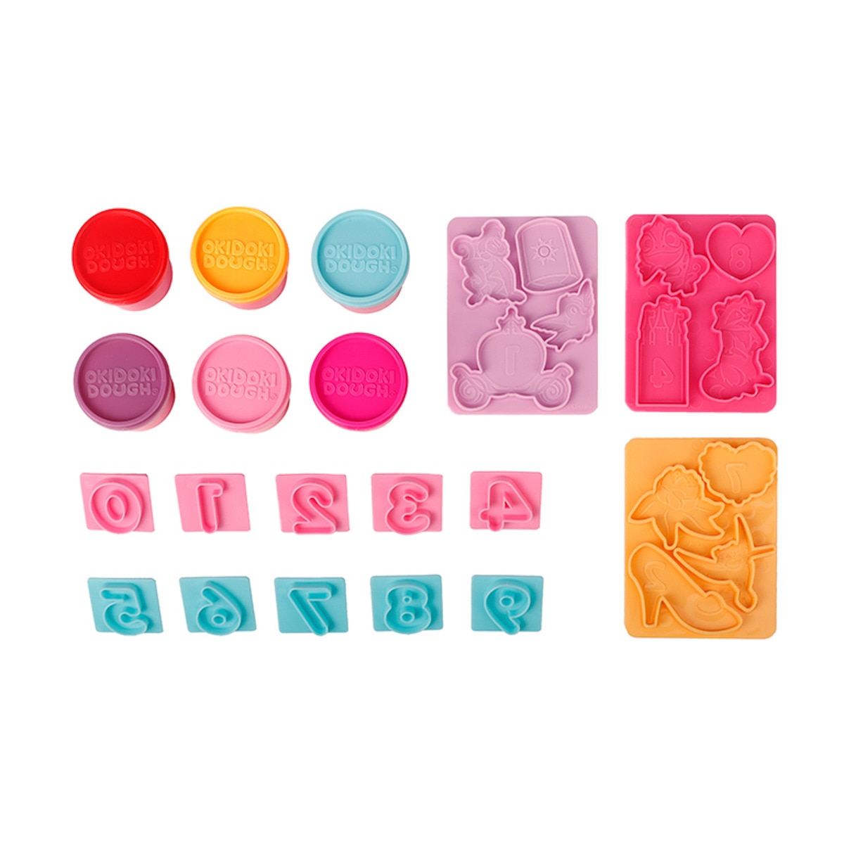 Mochila Manualidades Plastilina y Moldes Princesas Canenco 2