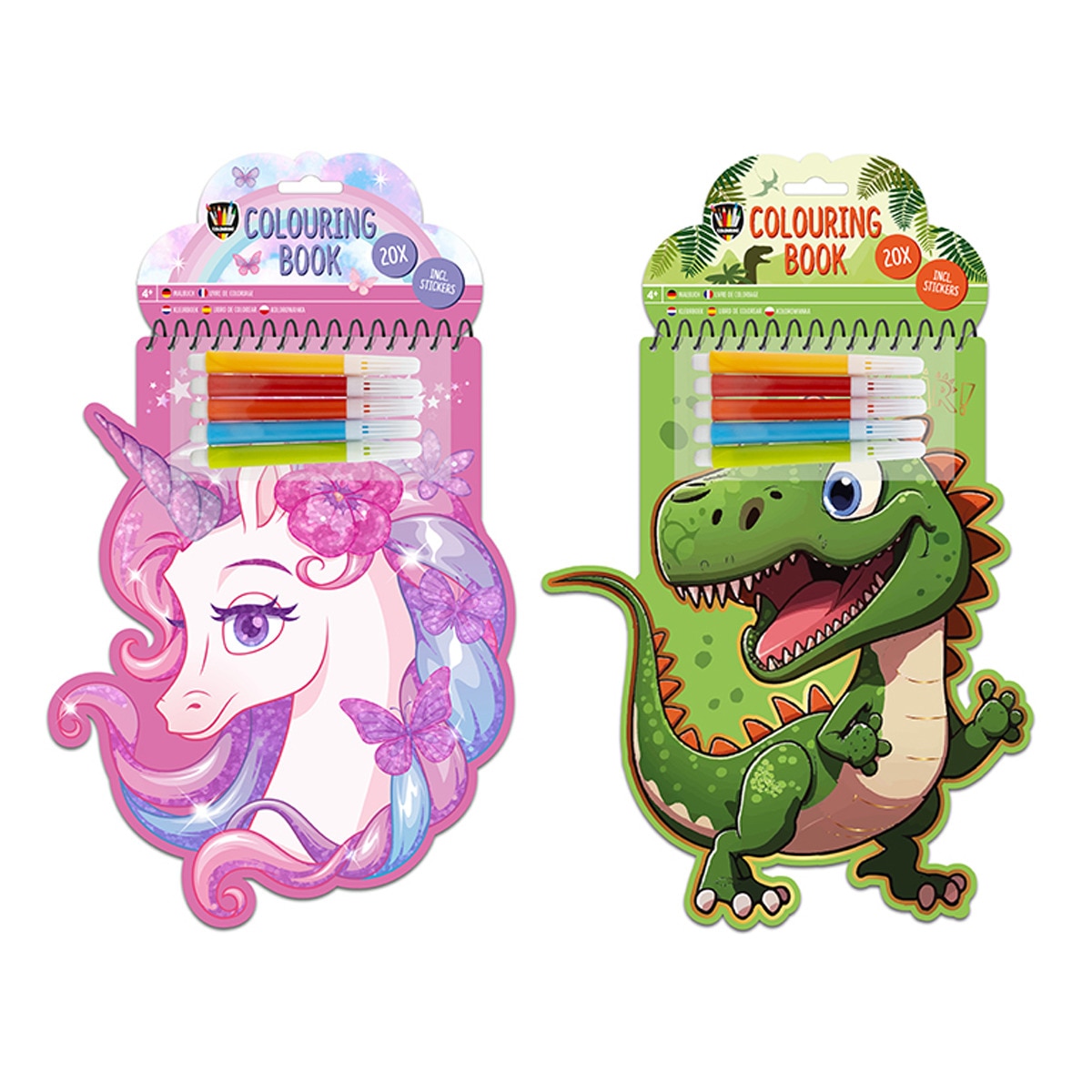 Libro para Colorear 5 Rotuladores Grafix 1