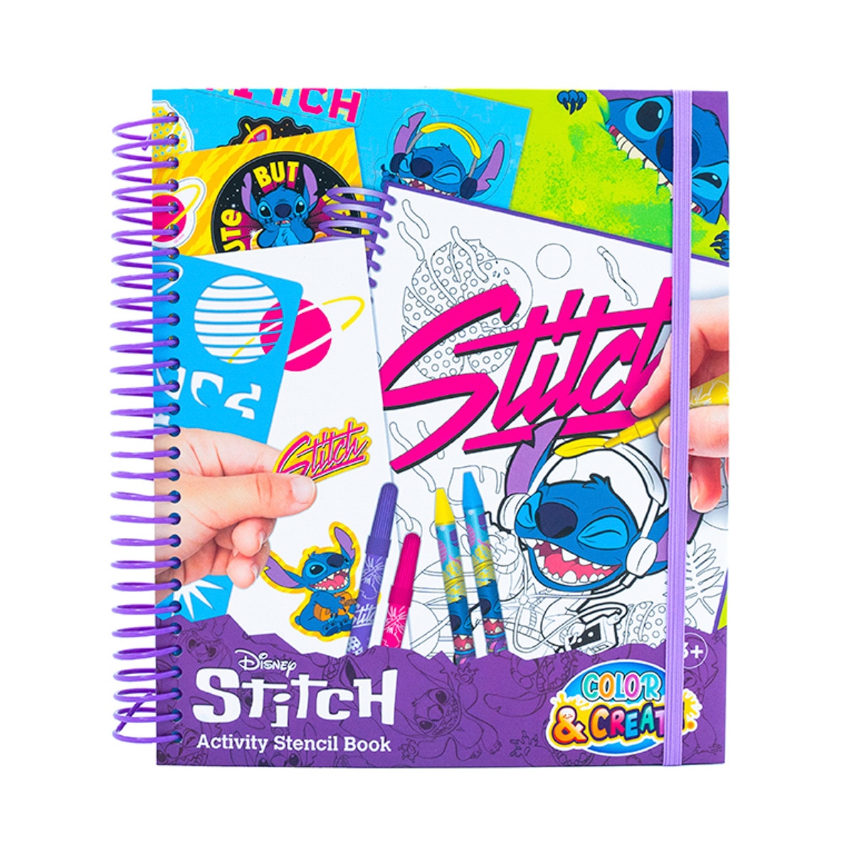 Imagen 0 de Libro de Dibujo y Actividades Stitch Canenco