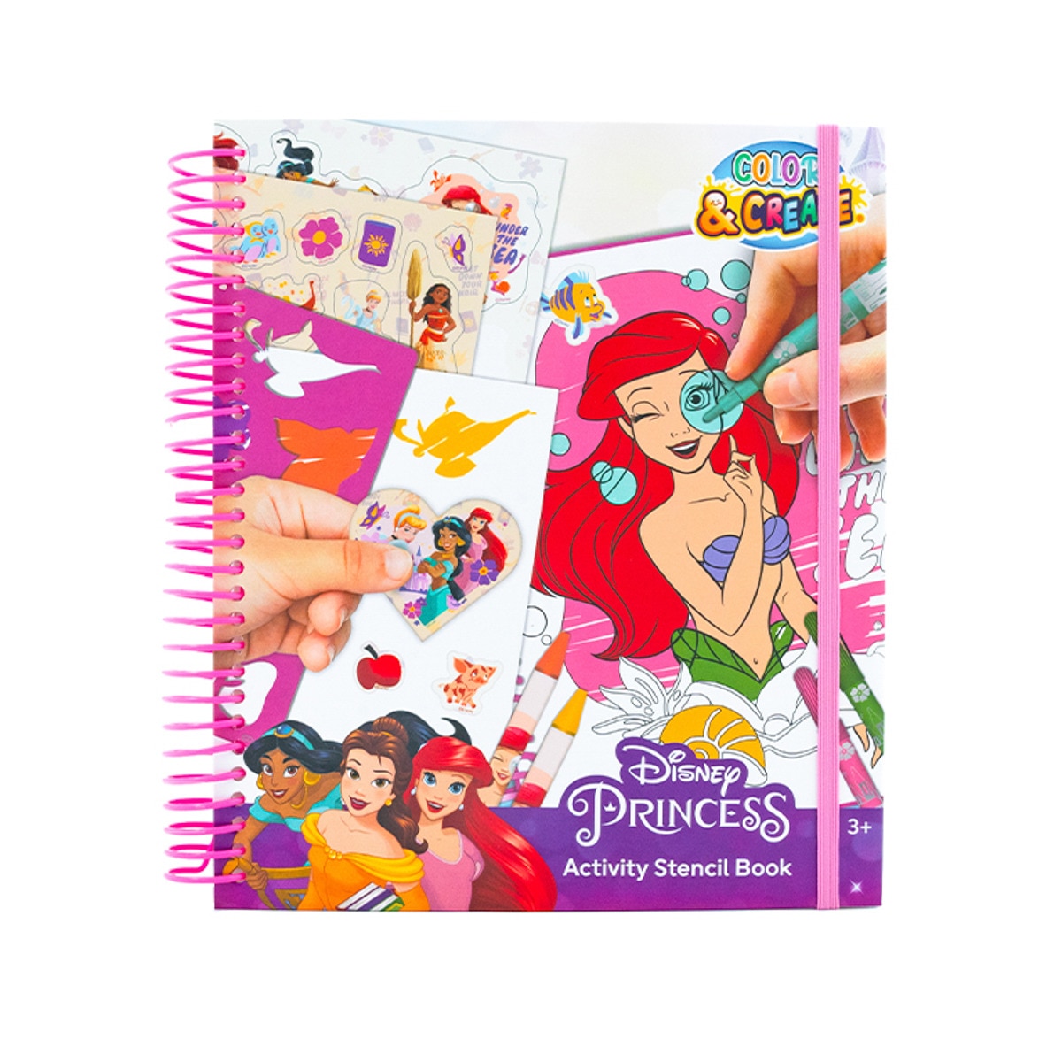 Libro de Dibujo y Actividades Princesas Canenco 1