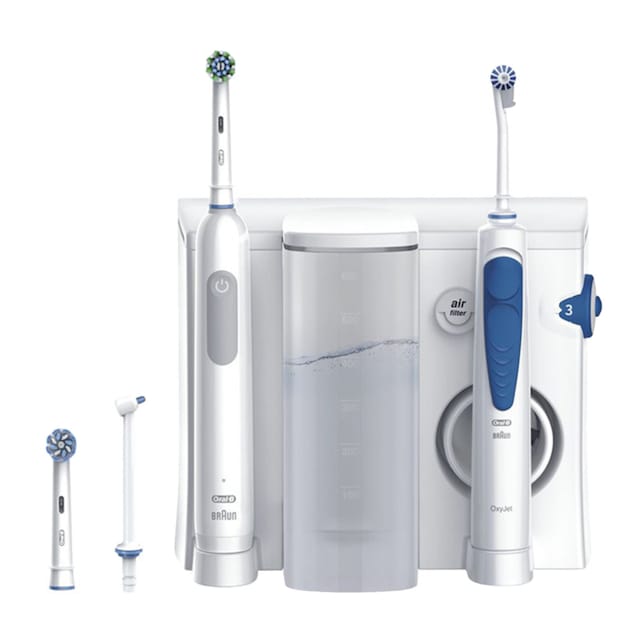 Imagen 0 de Irrigador dental Oral b - Braun + Cepillo de dientes eléctrico Pro Series 1