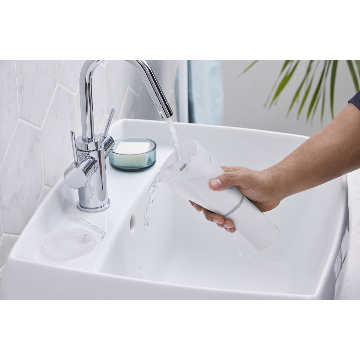 Irrigador dental Panasonic EW-DJ86-W503 portátil Blanco-15