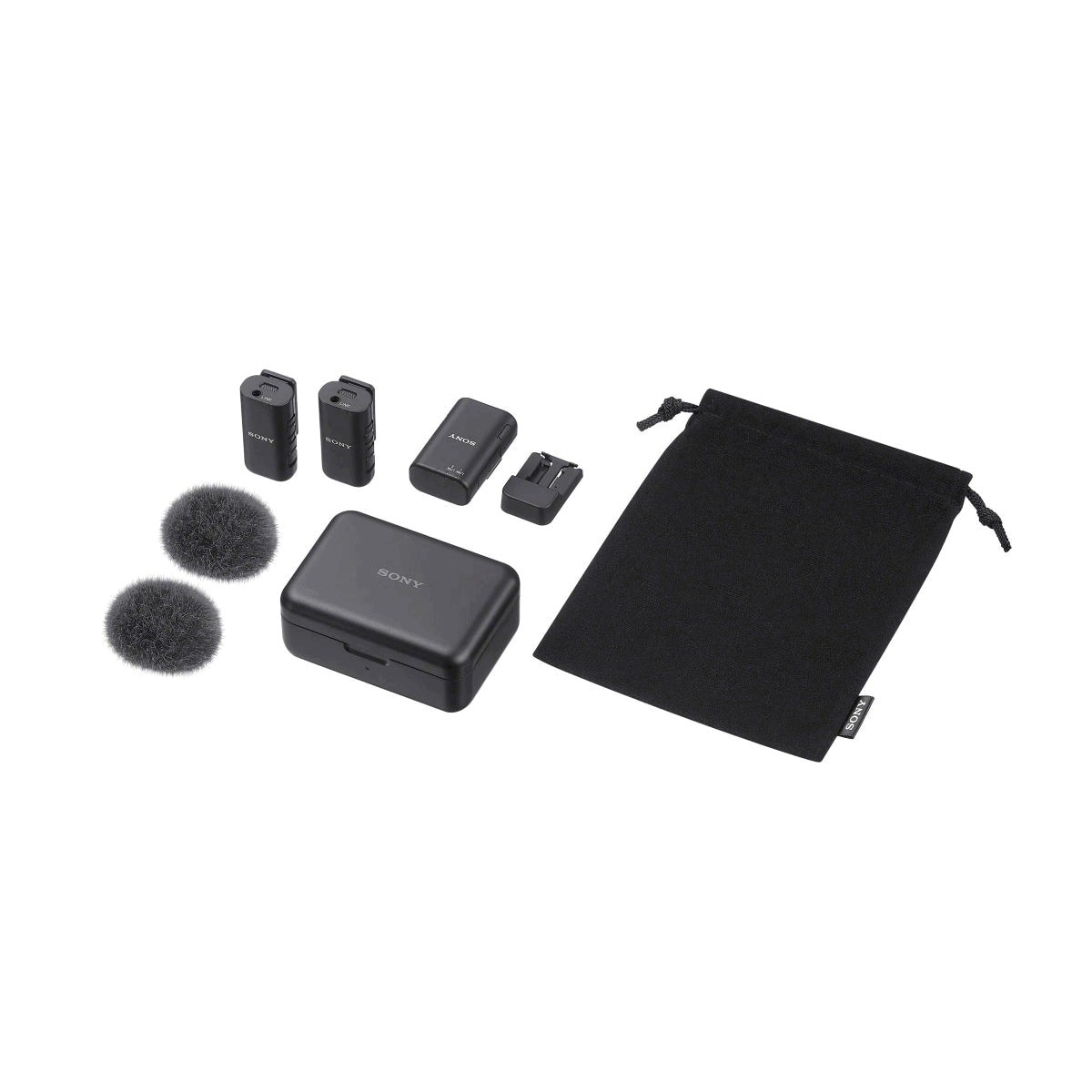 Microfones Wireless para Streaming SONY ECM-W3 Preto-6