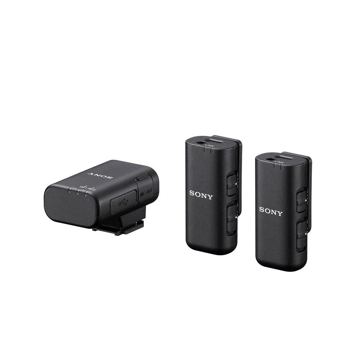 Microfones Wireless para Streaming SONY ECM-W3 Preto-1