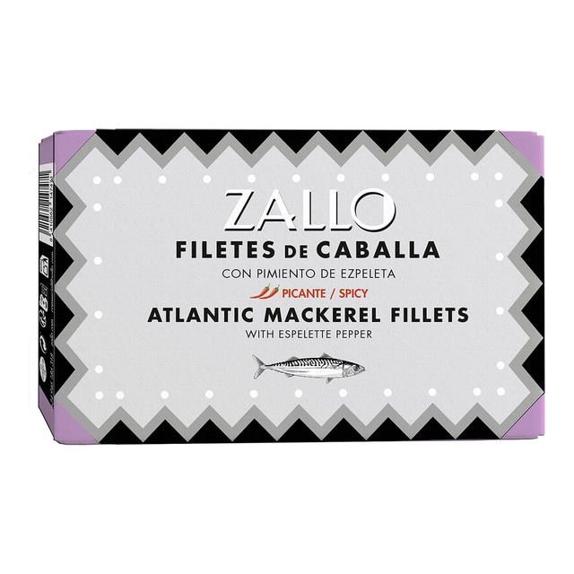 Imagen 0 de Filetes de caballa con pimiento de Ezpeleta Zallo