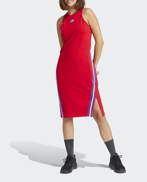 Imagen 0 de Vestido de mujer Future Icons 3 bandas adidas