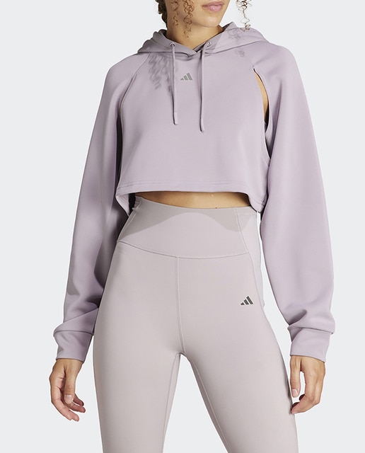 Imagen 0 de Sudadera de mujer corta Hiit Aeoready Training adidas