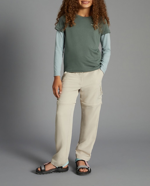 Imagen 0 de Pantalon desmontable de montaña de niña Mountain Pro