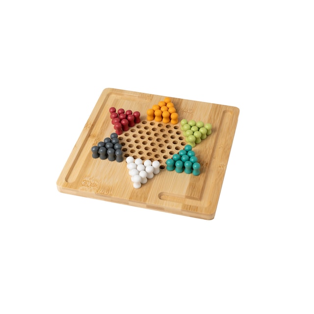 Imagen 0 de Juego Aquamarine Games damas chinas bamboo FSC100%