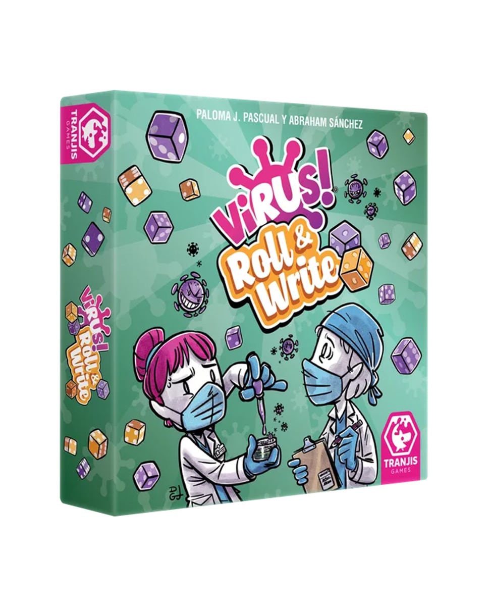 Juego de mesa VIRUS! Roll & Write Zacatrus 6