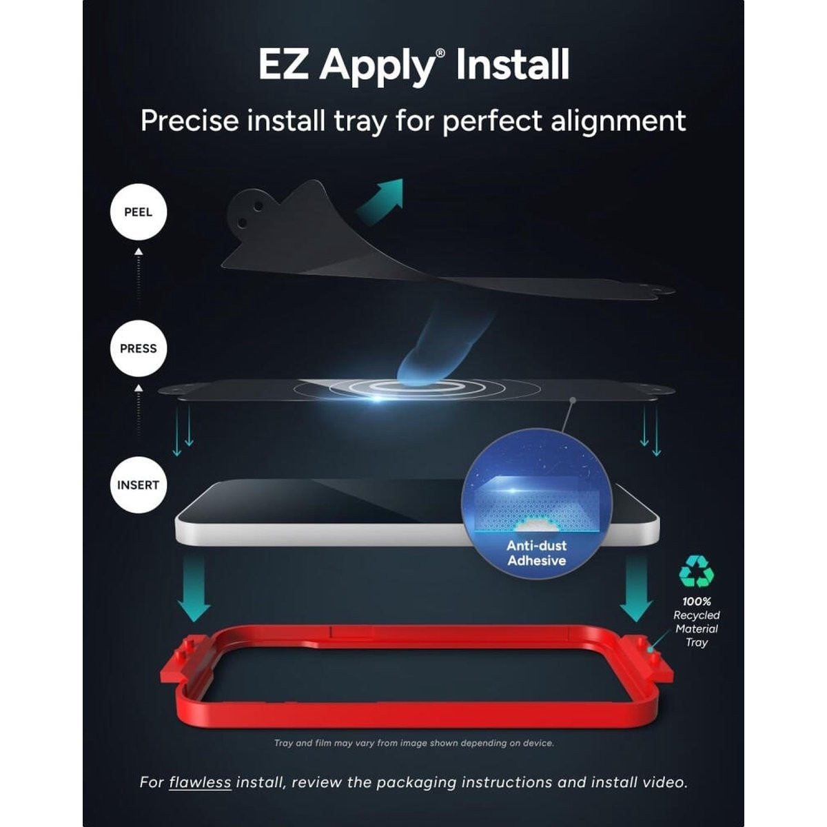 Película de Vidro Zagg InvisibleShield Glass Elite para iPhone 16 - Transparente 9