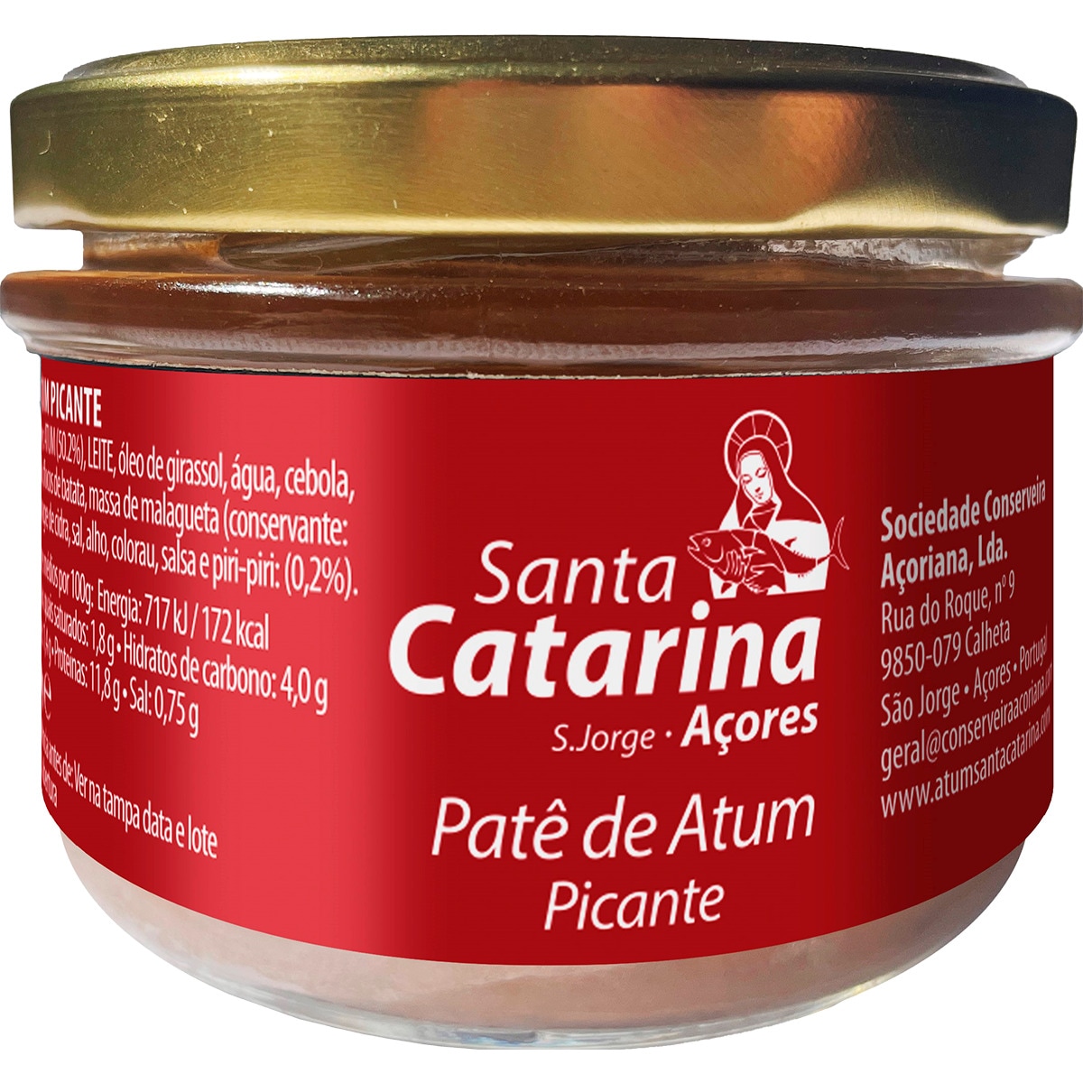 Paté de Atum Picante frasco 120 g