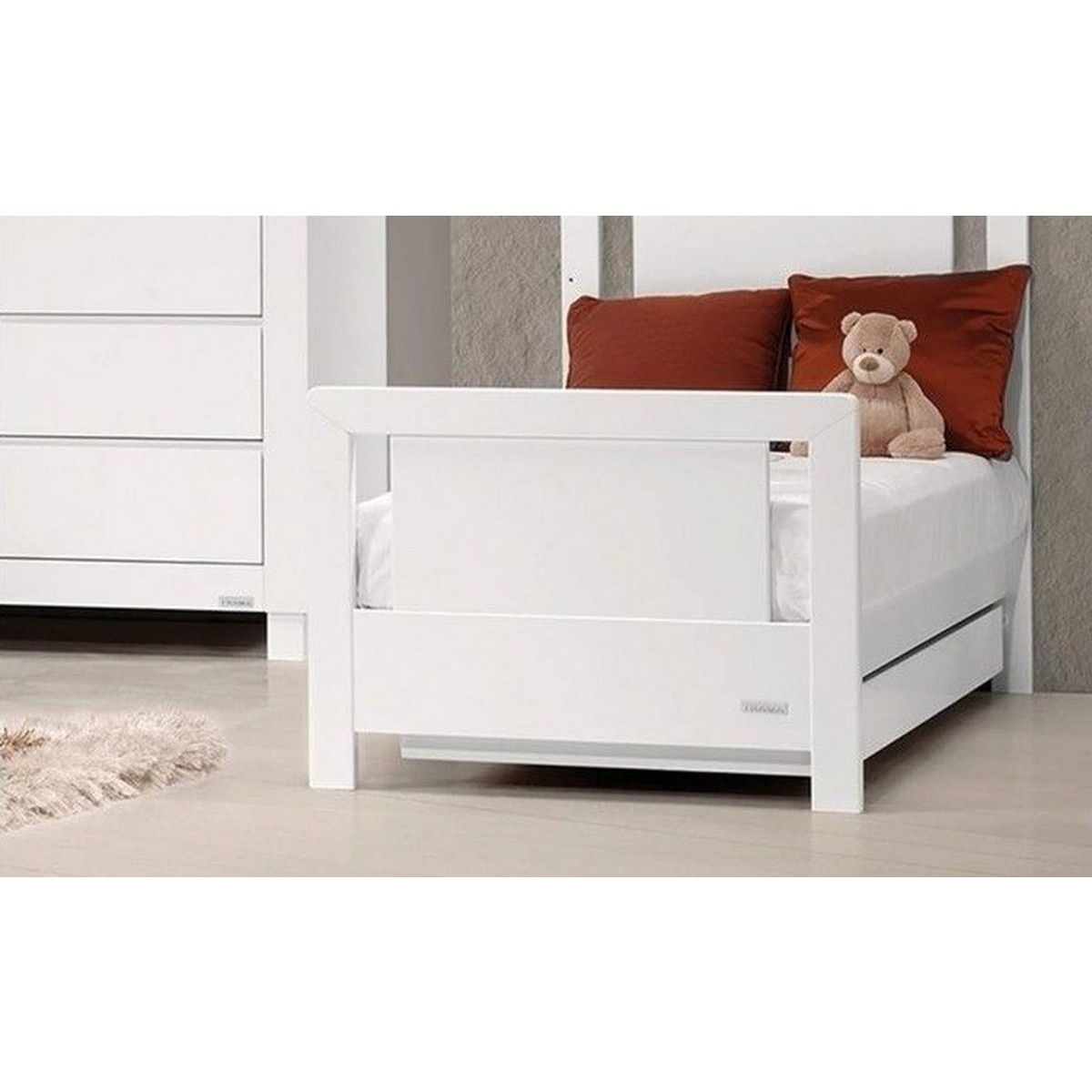 Imagem 0 de Gaveta de Berço Cama - Branco Mate