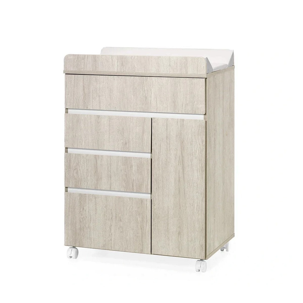 Cómoda-Vestidor Cool Roble Castello/Branco 1