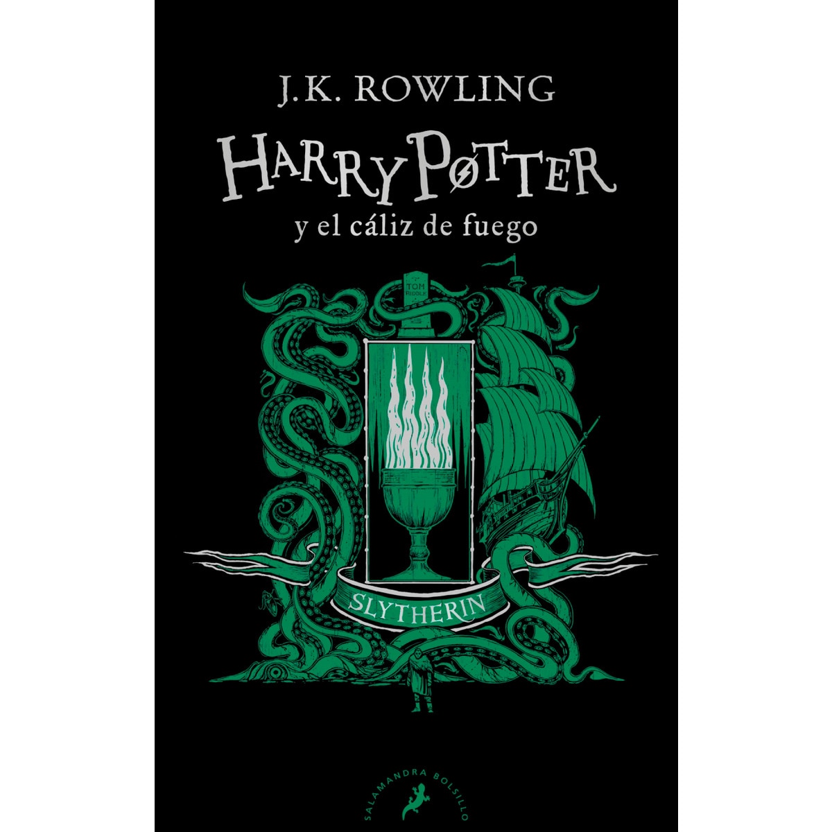 ESTUCHE HARRY POTTER SLYTHERIN (EDICIÓN (Tapa blanda) 2