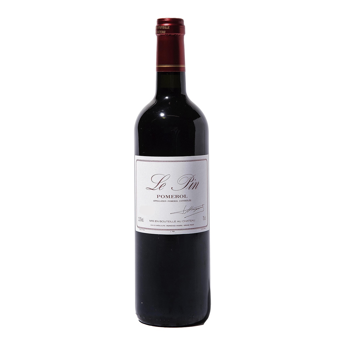 Vino tinto Le Pin merlot 2017 Pomerol 1