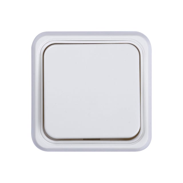 Imagem 0 de Interruptor de Campainha Neutro de Superfície Especial Calha Série Alfa