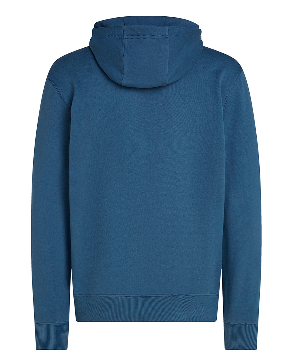 Sweatshirt Essential com Capuz Azul-índigo-5