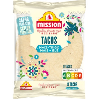 tacos street 8 unidades paquete 200 g - Mission
