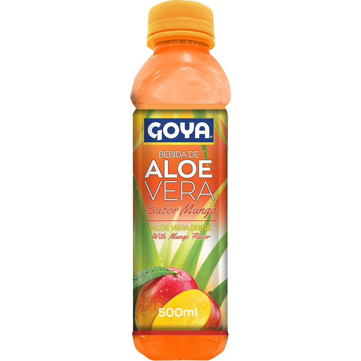 bebida de aloe vera sabor mango botella 50 cl