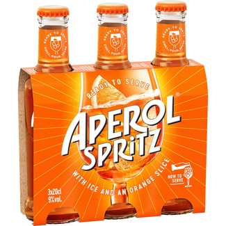 Spritz aperitivo italiano pack 3 botellas 20 cl - Aperol