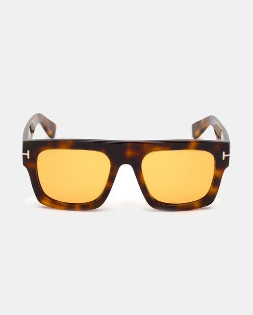 Imagen 0 de Gafas de sol de hombre geométricas de acetato en havana