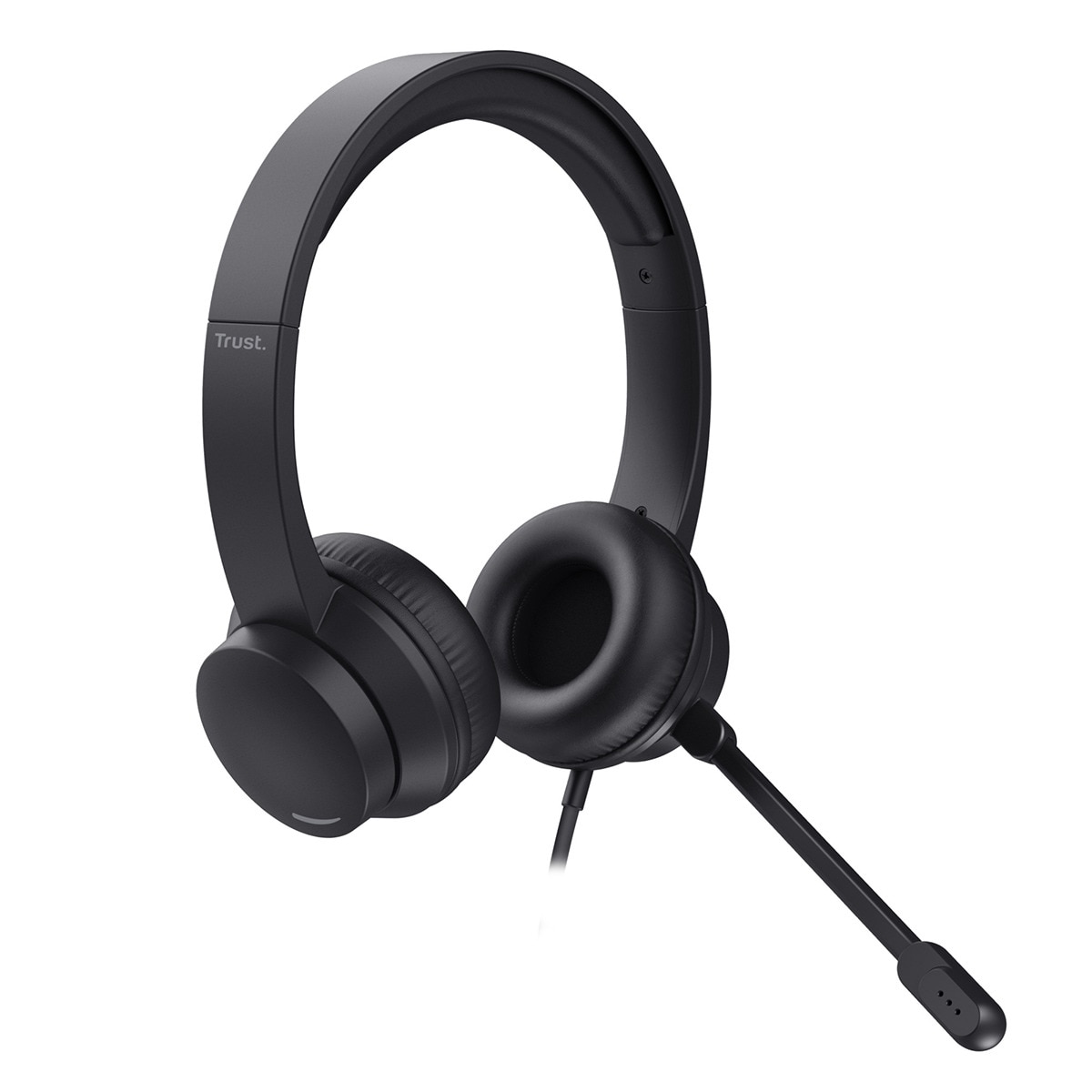 Auriculares de diadema PC USB Trust AYDA 25088 con micrófono Negro-4