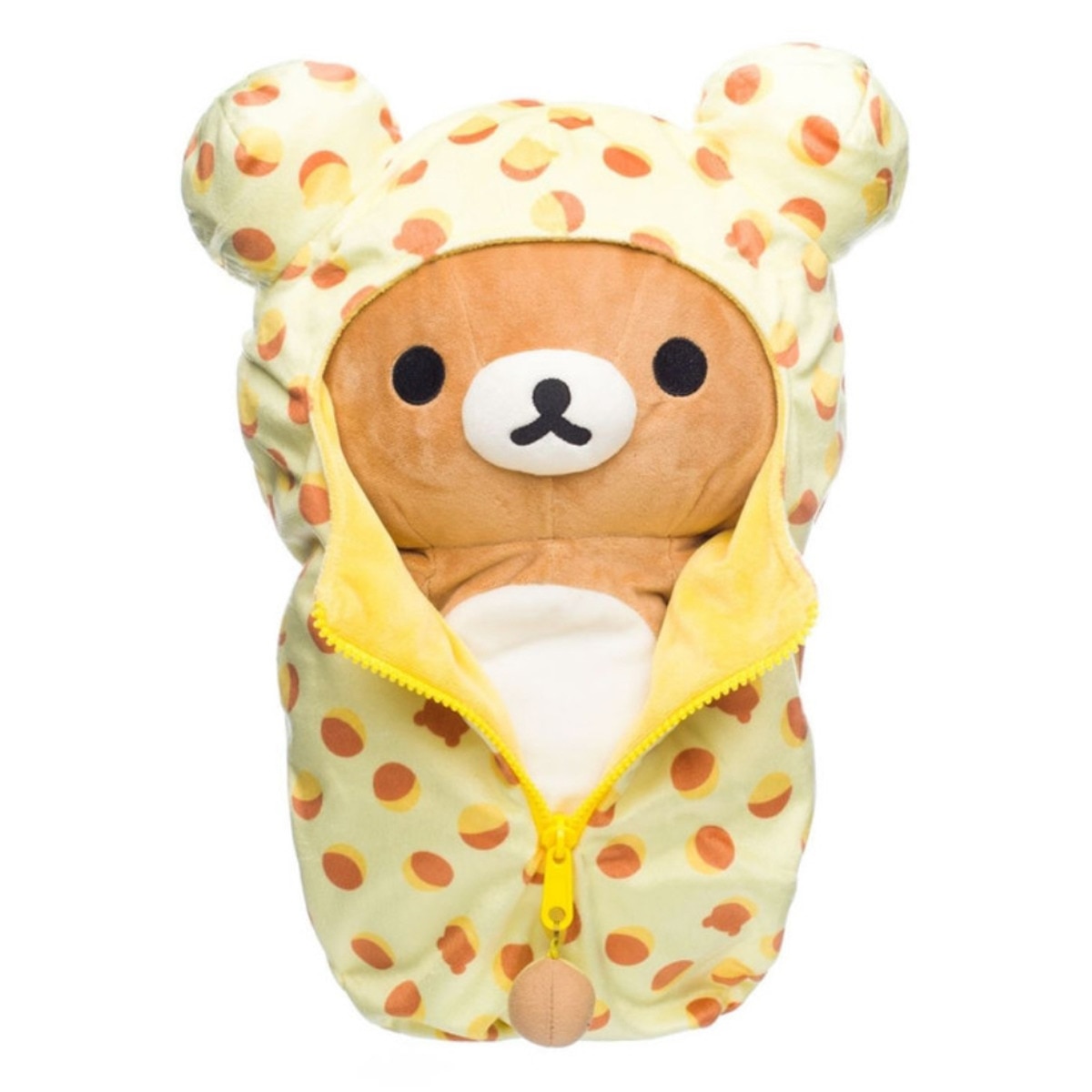 Imagen 0 de Peluche Rilakkuma Aqi del personaje Rilakkuma saco dormir 38cm