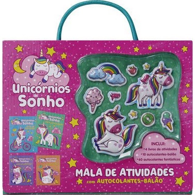 Imagem 0 de Unicornios de sonho mala atividades comautocolant
