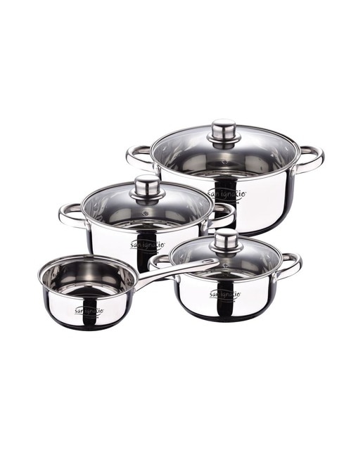 Imagen 0 de Bateria 7pc acero inox ind cassel sg