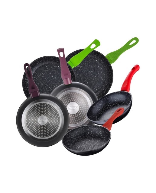 Imagen 0 de Juego de 6 sartenes San Ignacio (18/20/22/24/26 cm) colección Jolie